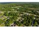 Expansive aerial shot showcasing the neighborhood's lush greenery and peaceful community setting at 5955 Ferendina St, North Port, FL 34291
