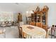 Charming dining area offering a seamless transition to the living room, perfect for entertaining at 5955 Ferendina St, North Port, FL 34291