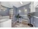 Cozy cabana bathroom with a sink, shower, and beach-themed decor at 6013 Murdock Ave, Sarasota, FL 34231