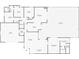 Detailed floor plan of a spacious home layout with dimensions at 1008 83Rd Nw St, Bradenton, FL 34209