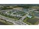 An aerial view shows the community's layout, lakes, and well-maintained landscaping at 11713 Chevelon Ln, Parrish, FL 34219