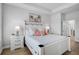 Comfortable bedroom showcasing a well-made bed, soft lighting, and stylish decor at 11713 Chevelon Ln, Parrish, FL 34219