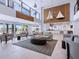 Stylish lobby with high ceilings, modern decor, comfortable seating, and charming nautical accents at 172 Sea Anchor Dr, Osprey, FL 34229