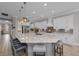 Bright, open kitchen with a large center island, stainless steel appliances, and modern finishes at 2806 Starwood Ct, Lakewood Ranch, FL 34211