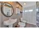 Full bathroom featuring unique decorations at 2816 88Th E Ave, Parrish, FL 34219