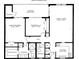 Floor plan of condo unit showing bedrooms, living area, and kitchen at 4800 Gulf Of Mexico Dr # 204, Longboat Key, FL 34228