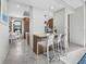 Cozy breakfast bar with modern stools and sleek design at 50 Central Ave # 17Phd, Sarasota, FL 34236