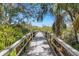 Scenic boardwalk through natural landscape, with easy access to waterway adventures at 5633 Key Largo Ct # B-08, Bradenton, FL 34203