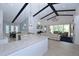 Spacious kitchen featuring granite countertops, stainless appliances, pendant lighting, and an open layout for entertaining at 749 Tailwind Pl, Sarasota, FL 34240
