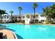 Stunning pool area with tropical landscaping, perfect for relaxing and enjoying the Florida sunshine at 8001 20Th W Pl, Bradenton, FL 34209