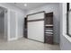 Bedroom with built in Murphy bed and wardrobe with drawers at 8229 Grande Shores Dr, Sarasota, FL 34240