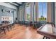Bright common area boasts high ceilings, natural light, and versatile gathering spaces at 8229 Grande Shores Dr, Sarasota, FL 34240