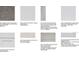 Selection board showcasing various flooring, backsplash, countertop, and cabinet options for the home at 8579 Big Dipper Dr, Sarasota, FL 34241