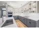 Contemporary kitchen with modern appliances, custom cabinets, and a spacious layout with an open feel at 9106 Yarberry St, Sarasota, FL 34240