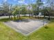 Well-maintained basketball court surrounded by green spaces and mature trees, offering a recreational area for sports and outdoor activities at 11504 Splendid Ln, Tampa, FL 33626