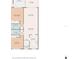 Layout of the house with a living room, kitchen, dining room, two bedrooms, two bathrooms, and a patio at 1302 58Th W St, Bradenton, FL 34209