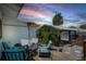 Cozy outdoor patio with comfortable seating and stylish decor at 1814 6Th W Ave, Bradenton, FL 34205