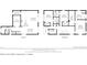 Floor plan of home's two levels with dimensions for foyer, kitchen, living room, bedrooms, bathrooms, and laundry at 2590 Floyd St, Sarasota, FL 34239