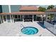Enjoy community spa with its clear water and tile surround, set amidst a meticulously designed outdoor leisure space at 4505 45Th W Ave # 101B, Bradenton, FL 34210