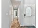 A bright entryway with nice wood floors leads into the home at 4604 9Th E Ave, Bradenton, FL 34208