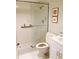 Bathroom with a glass-enclosed shower and modern fixtures at 7050 Fairway Bend Ln # 167, Sarasota, FL 34243