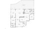 Detailed floor plan showcasing the layout of the home, including the screened patio and pool at 1130 Mill Creek Rd, Bradenton, FL 34212