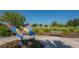 Community park featuring decorative butterfly art, walking path, and green space for relaxation at 12133 Forest Park Cir, Bradenton, FL 34211