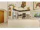 Modern kitchen with stainless steel appliances, granite countertops and bright white cabinetry at 127 Colonial Sw St, Port Charlotte, FL 33952