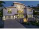 Modern architectural home boasts clean lines, impact windows and three-car garage at 1365 Harbor Dr, Sarasota, FL 34239