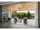 Outdoor patio showcases sleek furniture and verdant views, perfect for relaxed entertaining at 1365 Harbor Dr, Sarasota, FL 34239