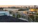 Rooftop deck with a view of the city skyline at 1365 Harbor Dr, Sarasota, FL 34239