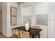 Bright dining area with modern table and chairs at 15140 Cuzcorro Ct, Nokomis, FL 34275