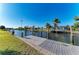 Private boat dock with easy access to the water for boating and fishing at 18082 Eau Gallie S Cir, Port Charlotte, FL 33948