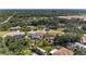 Panoramic aerial view of residential neighborhood with mature trees, well-kept homes and green lawns at 2303 58Th E St, Palmetto, FL 34221