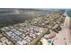 Wonderful aerial shot of community near the ocean and intercoastal with easy access to the beach at 2601 Gulf N Dr # 317, Bradenton Beach, FL 34217