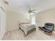 Spacious bedroom with ceiling fan, and closet at 5168 Cillette Ave, North Port, FL 34288