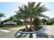 Landscaped entrance to the Botanica gated community at 5283 Descanso Ct # 101B18, Sarasota, FL 34238