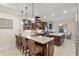 Spacious kitchen featuring two islands, pendant lighting, stainless appliances and ample cabinet space at 5503 Title Row Dr, Bradenton, FL 34210