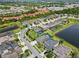 Aerial shot capturing the community's expansive layout, highlighting ponds, lush greenery, and residential neighborhoods at 5978 Anise Dr, Sarasota, FL 34238