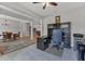 Spacious home office with modern desk and ample lighting at 7418 61St E St, Palmetto, FL 34221