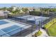Outdoor pickleball courts with modern surfaces and lighting, offering a great recreational amenity at 8195 Redonda Loop, Lakewood Ranch, FL 34202