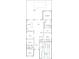A traditional floor plan shows the relationship of rooms and measurements for a large house at 8713 Mangilli Rd, Sarasota, FL 34238