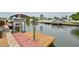 Docking area offering easy access to the water at 10108 Kingfisher E Rd, Bradenton, FL 34209