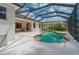 Inviting screened-in pool with patio, perfect for outdoor relaxation and entertaining guests at 11592 57Th Street E Cir, Parrish, FL 34219
