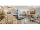 Open kitchen layout flowing into the dining and living areas, perfect for entertaining and gatherings at 1212 Benjamin Franklin Dr # 503, Sarasota, FL 34236