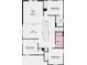 Second-floor plan showcases bedrooms, loft, and bathrooms layout for the residence at 15001 Shady Palms Ln, Nokomis, FL 34275