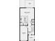First floor featuring kitchen, great room, half bath, garage and patio at 15048 Cuzcorro Ct, Nokomis, FL 34275
