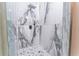 Elegant marble shower with rainfall showerhead and modern fixtures at 18182 Steele Ave, Port Charlotte, FL 33948
