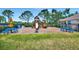 A community playground provides a safe place for fun and outdoor exercise at 3103 77Th E Dr, Sarasota, FL 34243