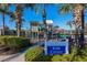 Community playground features a secure, fun play area with tropical landscaping at 5526 River Sound Ter, Bradenton, FL 34208